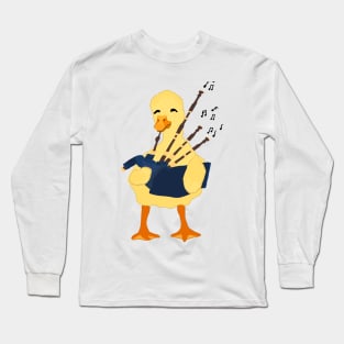 Bagpipe Duck Long Sleeve T-Shirt